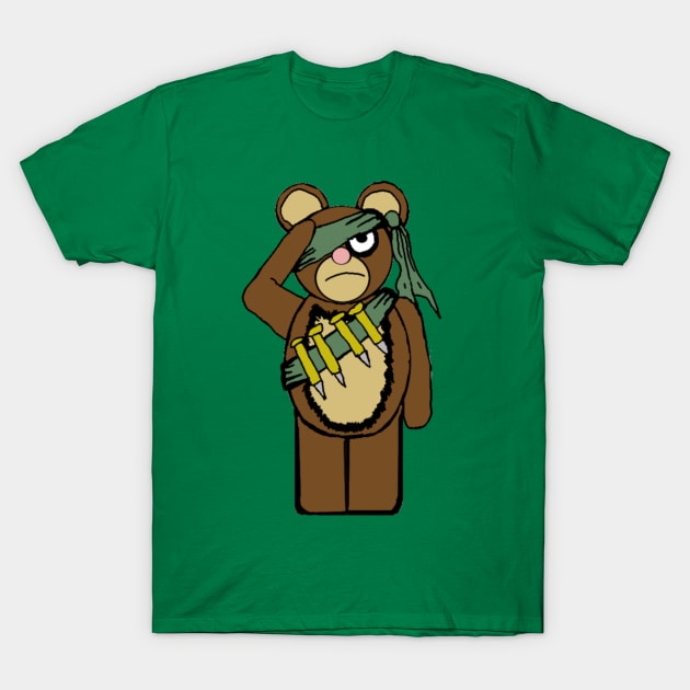 Sarge The War Teddy T-Shirt by Nomad Designs
